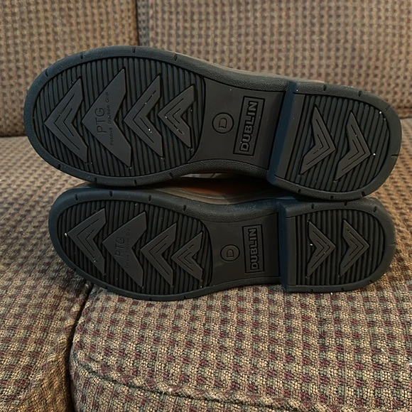 New Dublin Town & Country Bots. Sz 11. Chestnut Brown Leather& Tweed - Picture 3 of 10